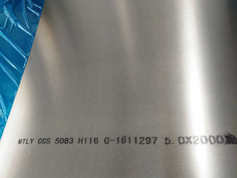 Hoja de aluminio 5083