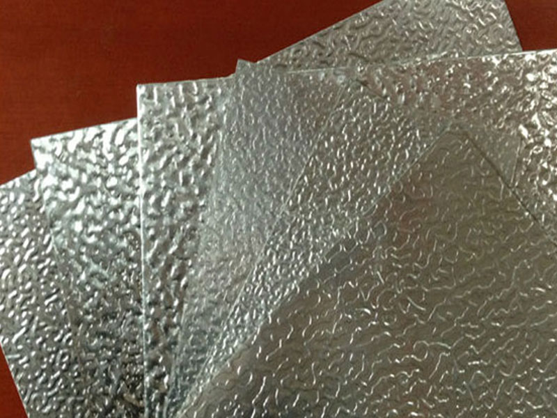 Feuille d'aluminium gaufrée en stuc 3003