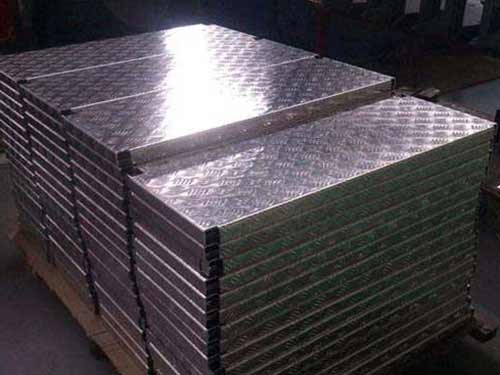 Aluminum tread plate 3003 O H12 H 14 H16