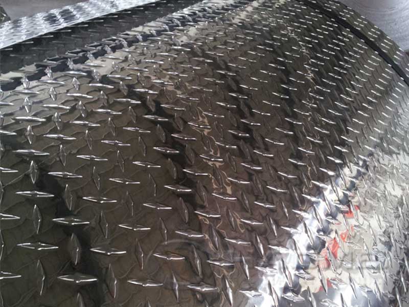 Placa de banda de rodadura de aluminio de 5 bares