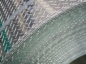 3003 H22 Embossed Aluminum Tread Sheet