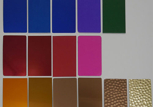 Hoja de aluminio recubierta de color pintado de PVDF