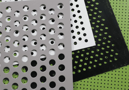 흰색 천공 알루미늄 플레이트